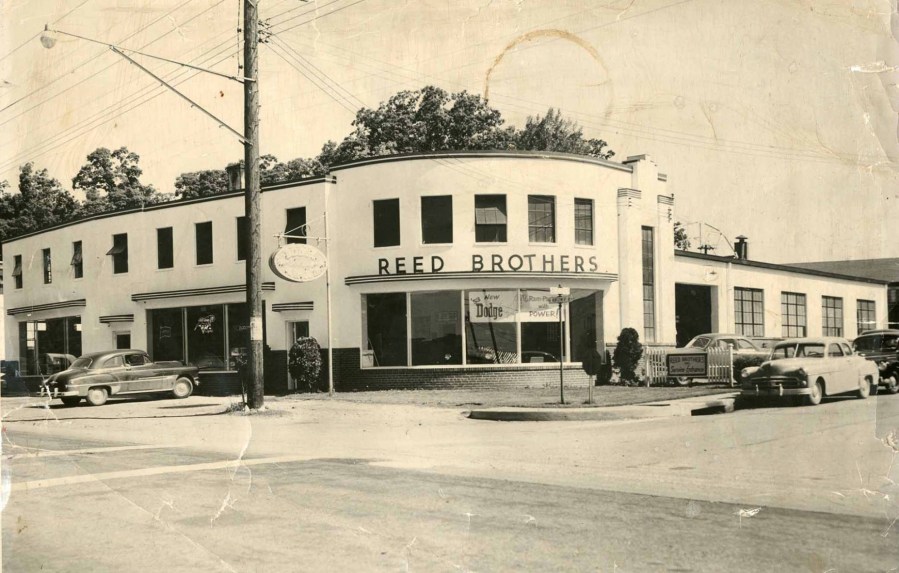 1953 at East Montgomery Ave and Dodge Street