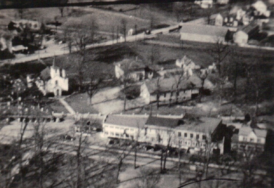 1920s – Original Reed Brothers facility with St Mary’s Church and Cemetery at upper portion of photo