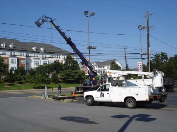 Dodge brand signs come down