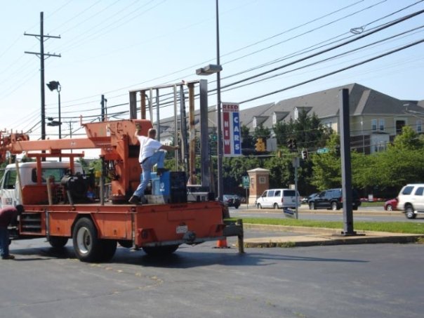 Dodge brand signs come down