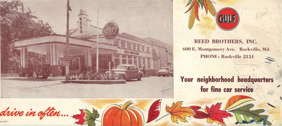Gulf Gas Postcard