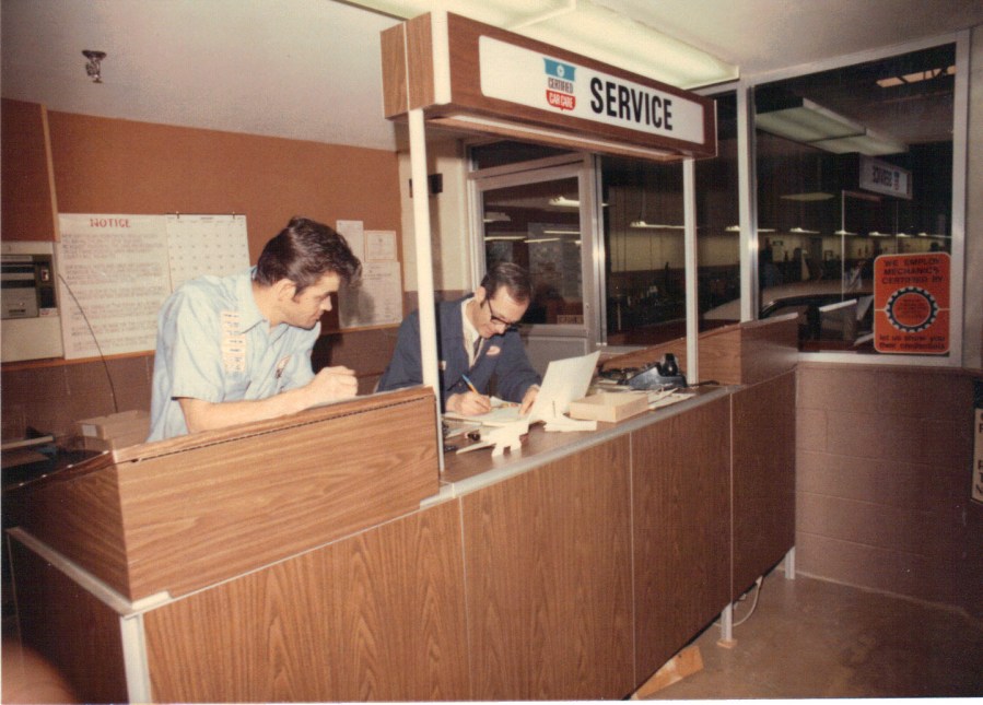 Service Dept 1975