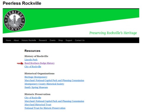 Peerless Rockville Website