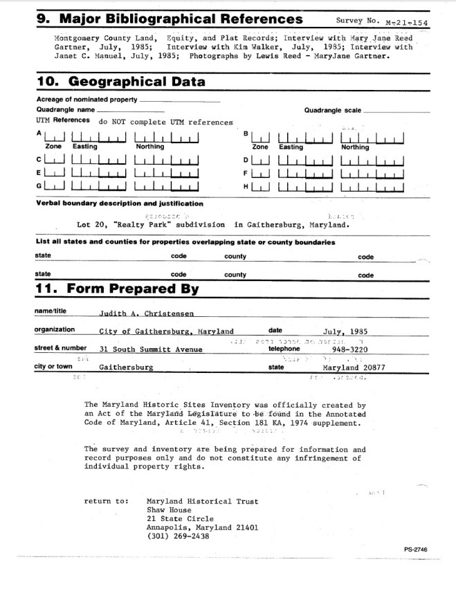 Maryland Historical Trust 6