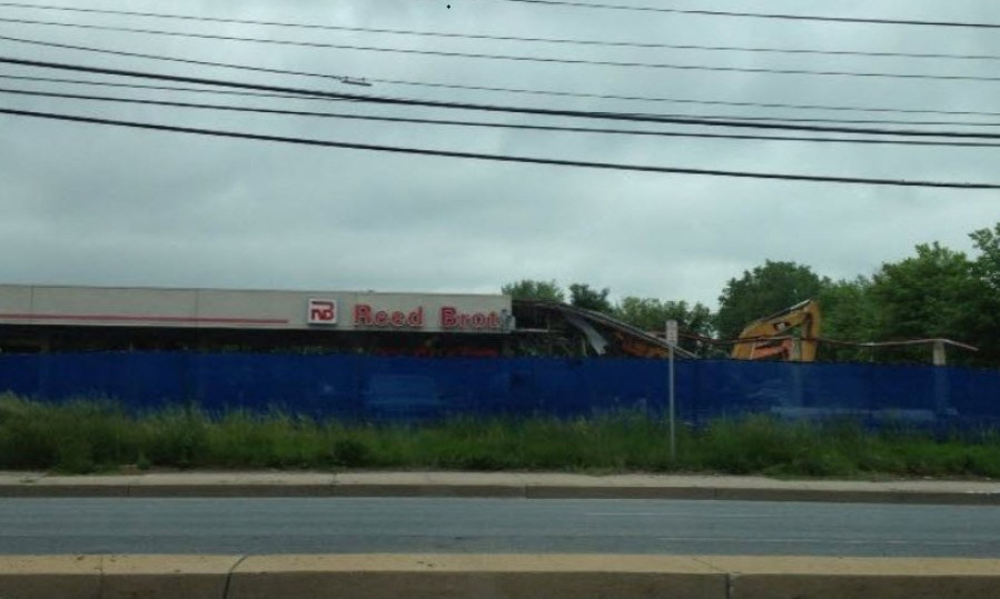 Reed Brothers Dodge demolition
