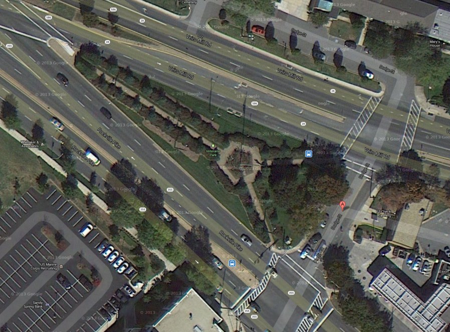 Google Earth Dodge Street Rockville MD