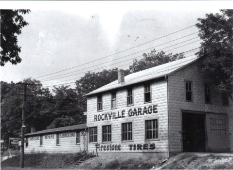 1918 Two Story Addition to Original Shop. View From Side