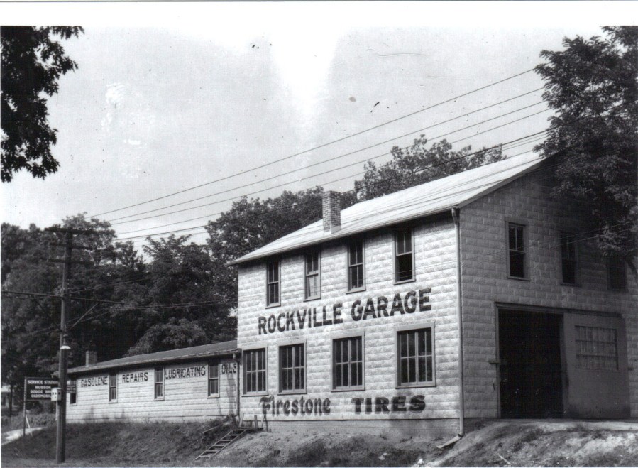 1918 Two Story Addition to Original Shop. View From Side