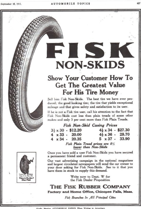 Fisk Tire Ad