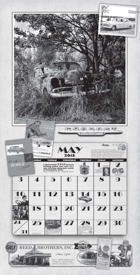 MAY 1952 Dodge Calendar