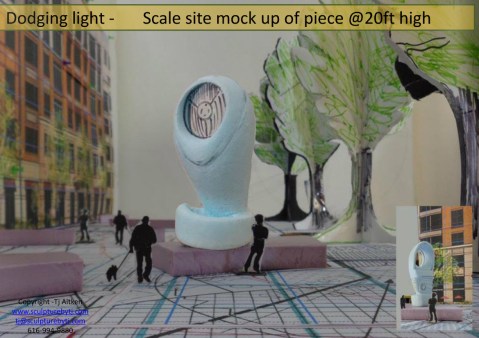 Light Dodger Scupture