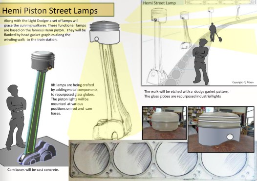 Light Dodger Scupture