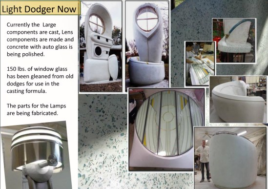 Light Dodger Scupture