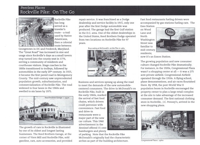 On the Go: Rockville Pike and Car Culture