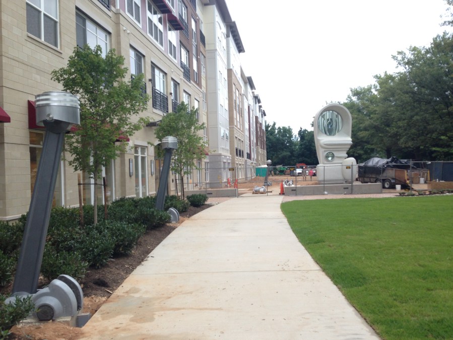 hemi piston street lamps