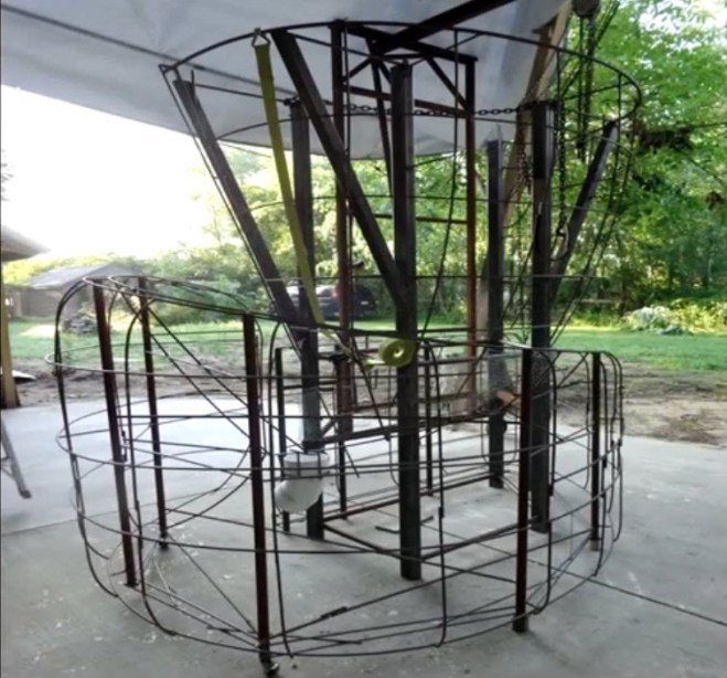 Light Dodger Steel & Glass