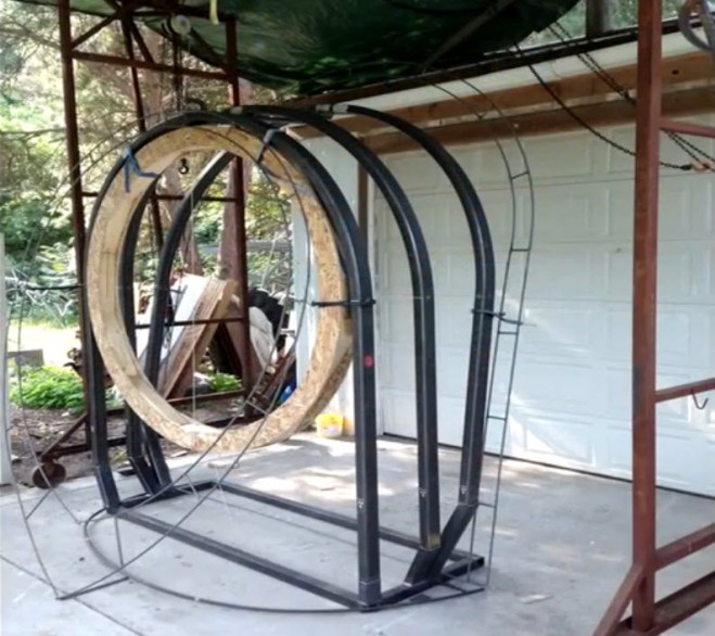 Light Dodger Steel & Glass