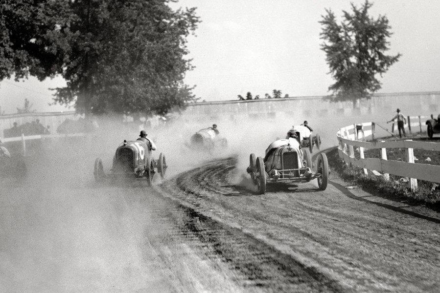 1920s car race Rockville Fair