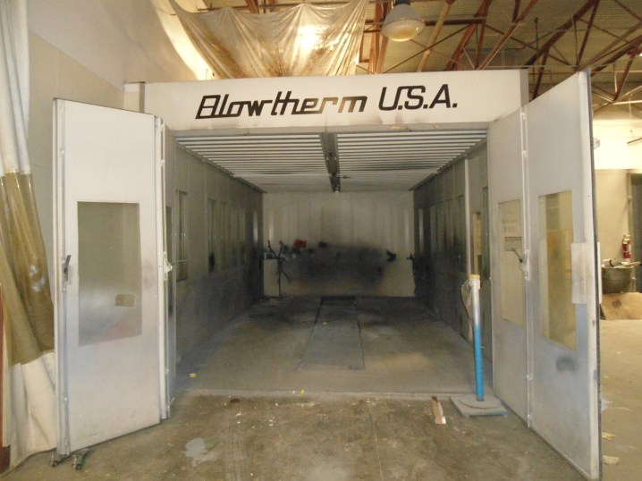 BLOWTHERM downdraft booth