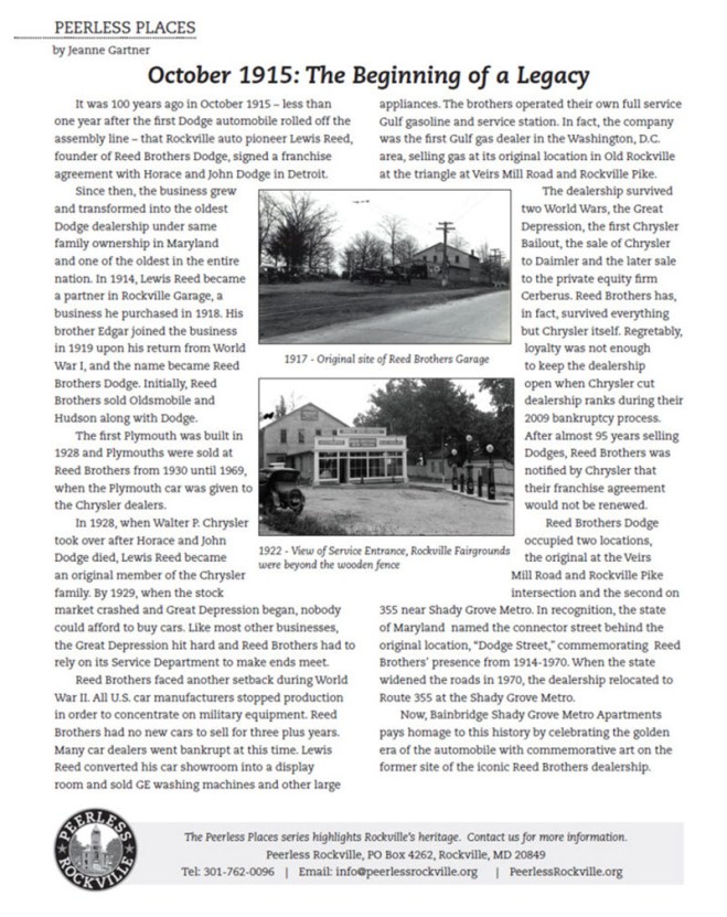 Beginning of a Legacy