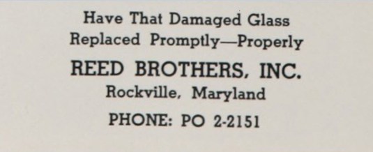 1954 Damascus HS Scimitar Ad