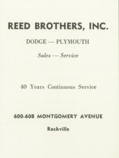 Richard Montgomery High School - Rocket Yearbook (Rockville, MD) - Class of 1955