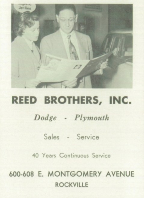 Richard Montgomery High School - Rocket Yearbook (Rockville, MD) - Class of 1956