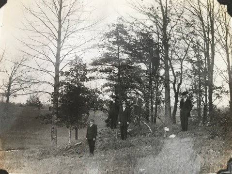 1900s double exposure image