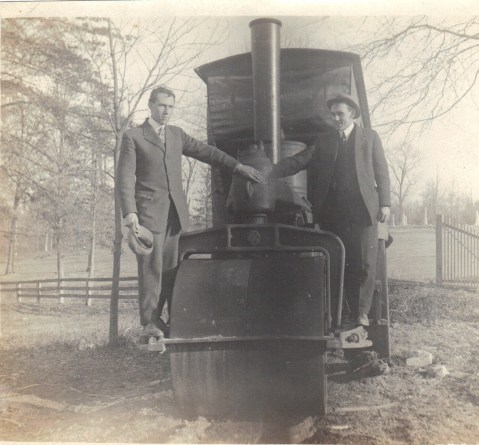 1900s double exposure image