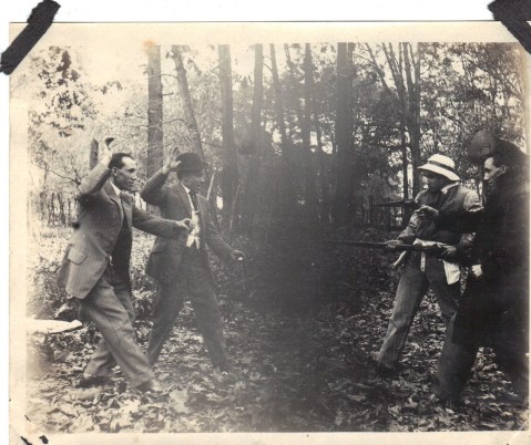 1900s double exposure image