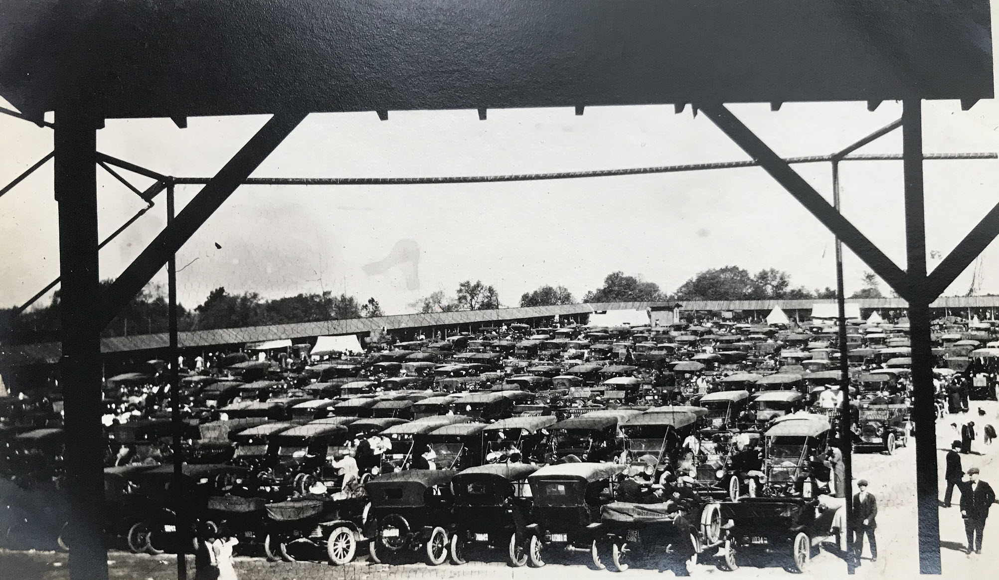 Parking lot Frederick Fair 1915