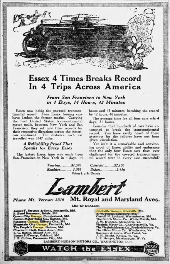 1920s Hudson & Essex ads