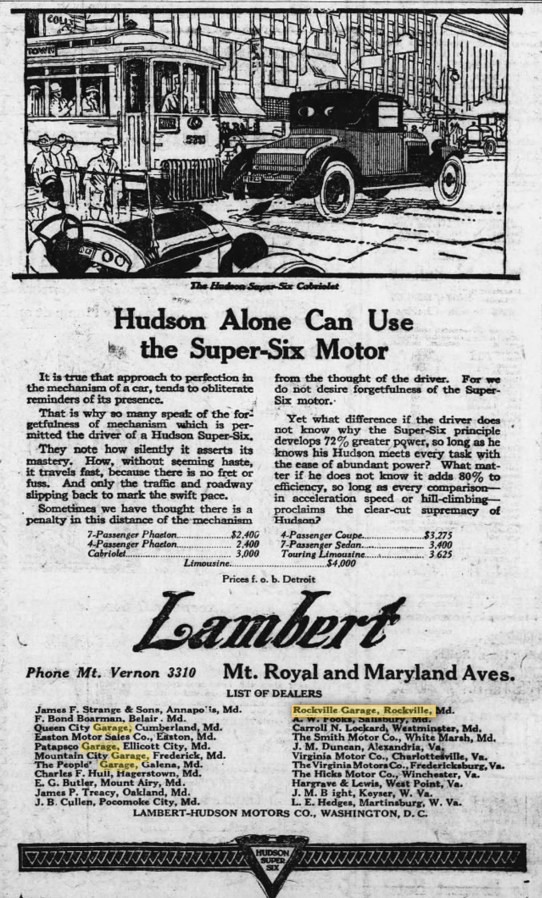 1920s Hudson & Essex ads