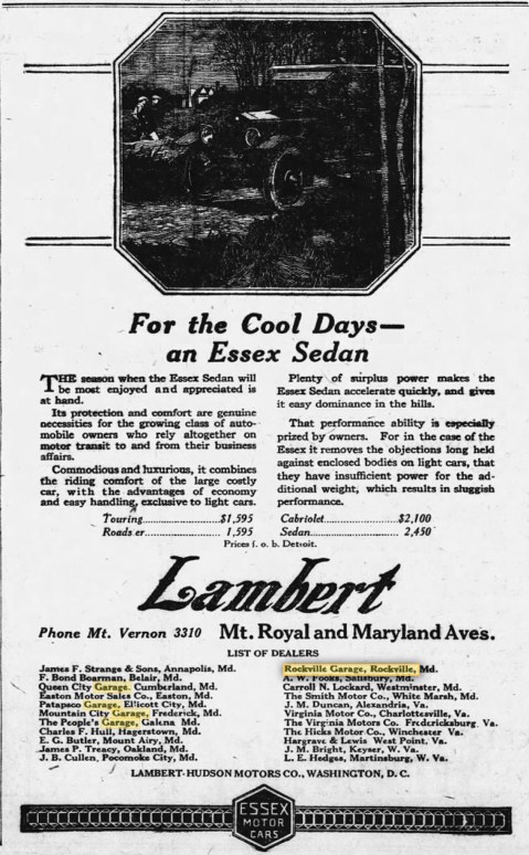 1920s Hudson & Essex ads