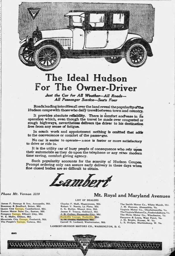 1920s Hudson & Essex ads