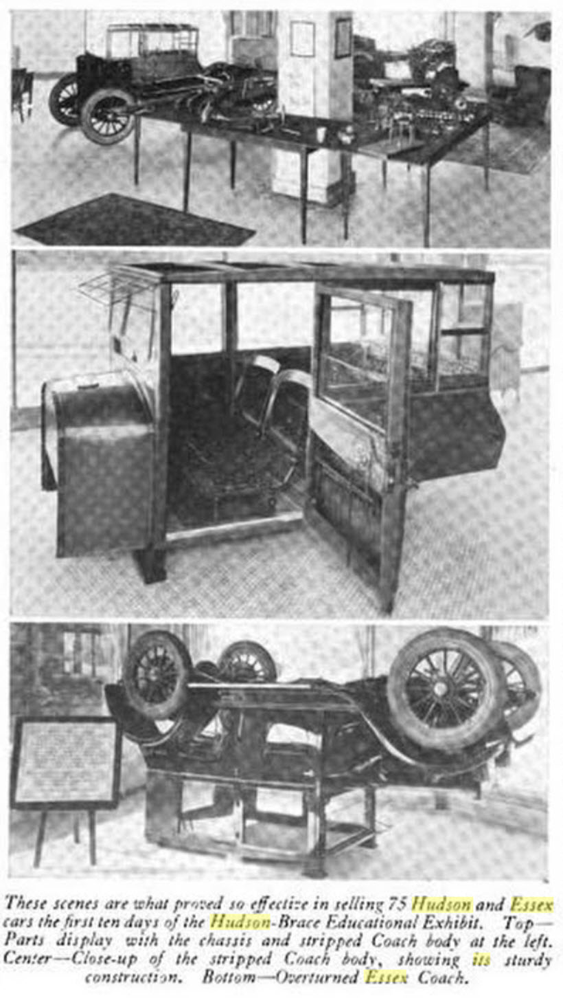 1922 Husdson-Essex Upside-down