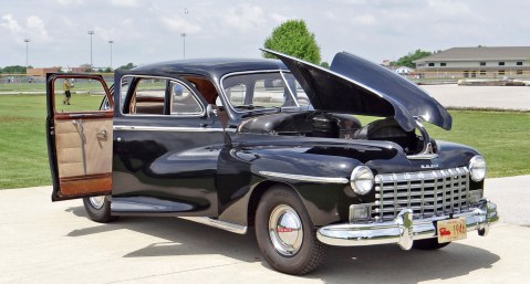 1946 Dodge Deluxe with Suicide Doors