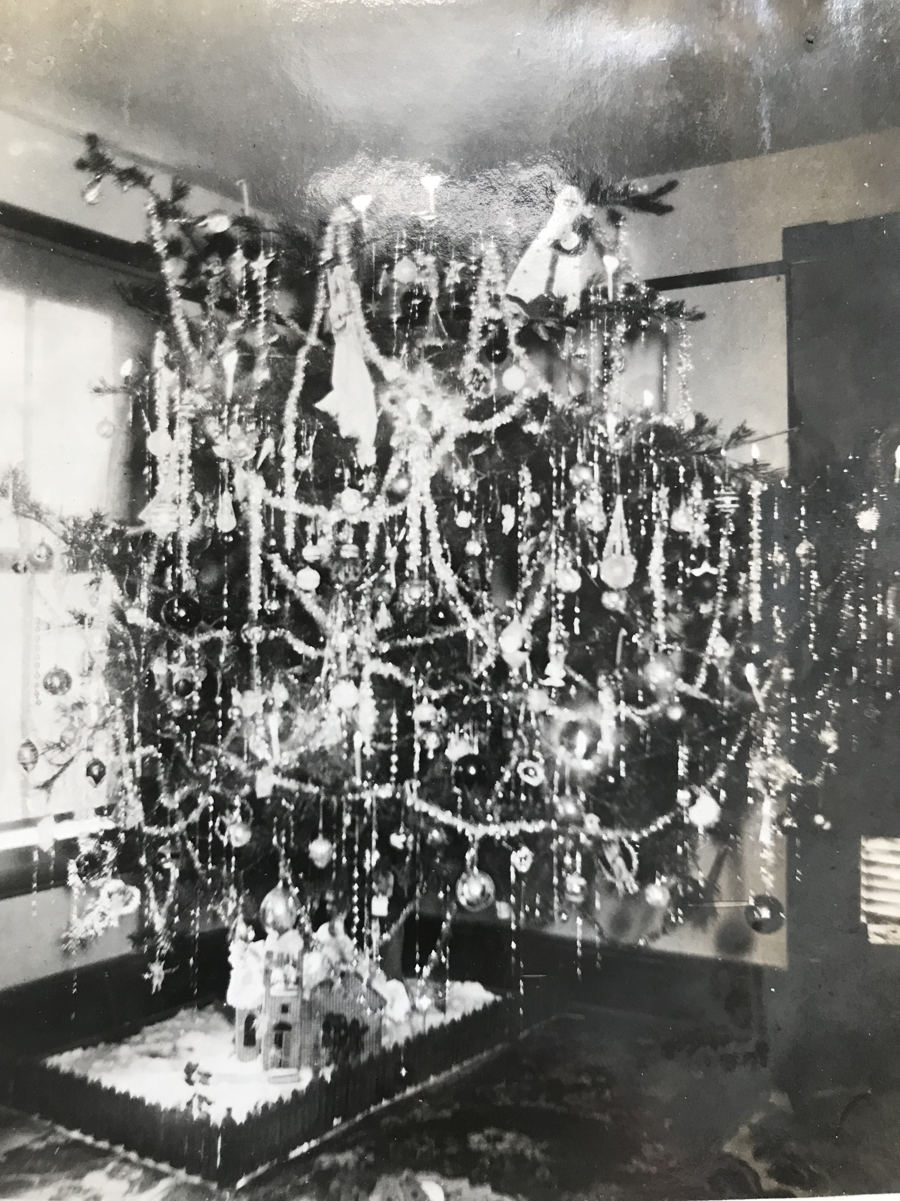 vintage Christmas tree