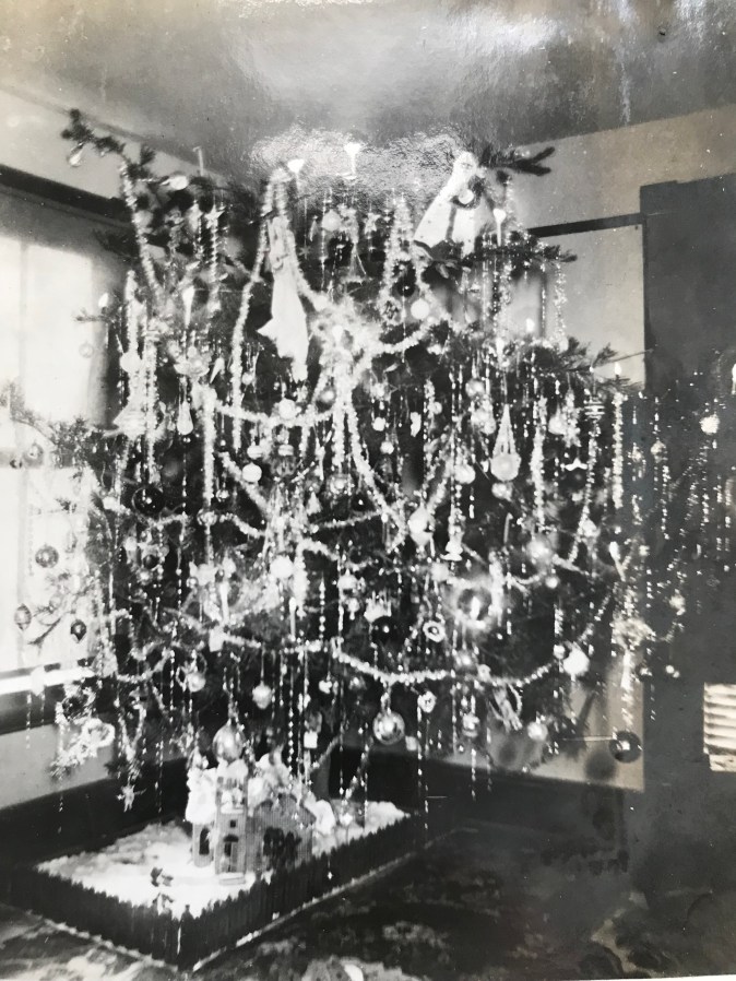 vintage Christmas tree