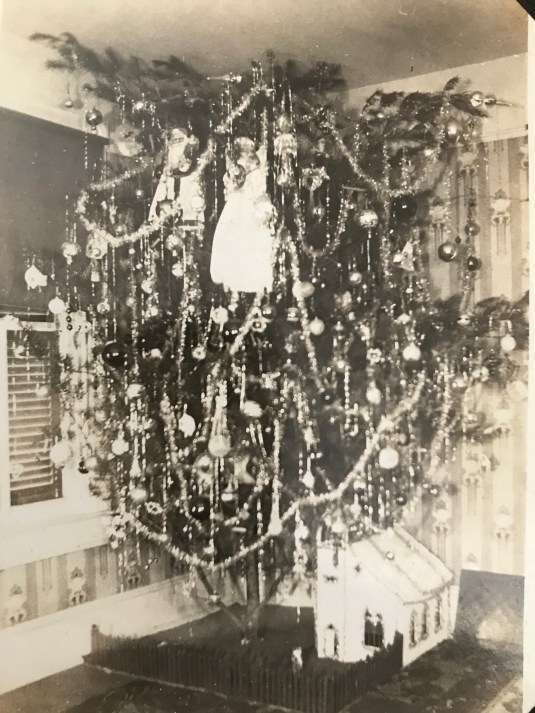 vintage Christmas tree