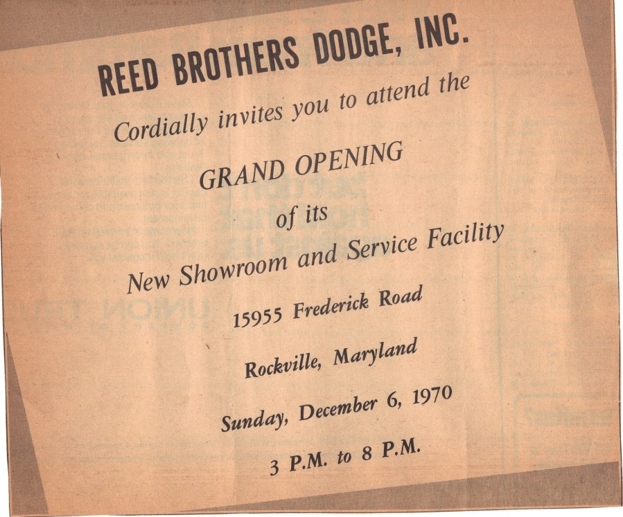 Reed Brothers Dodge Grand Opening