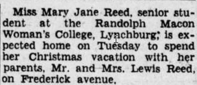 Lewis Reed Christmas