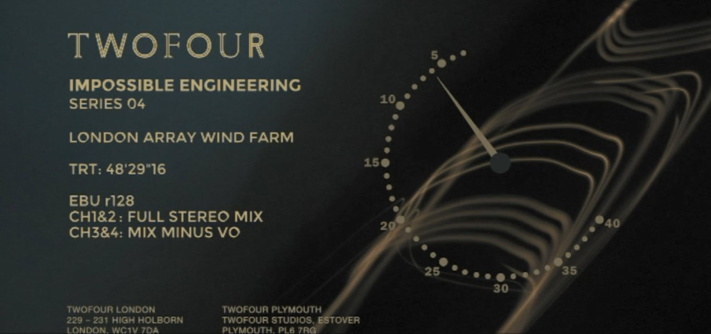 Impossible Engineering episode 4 London Array