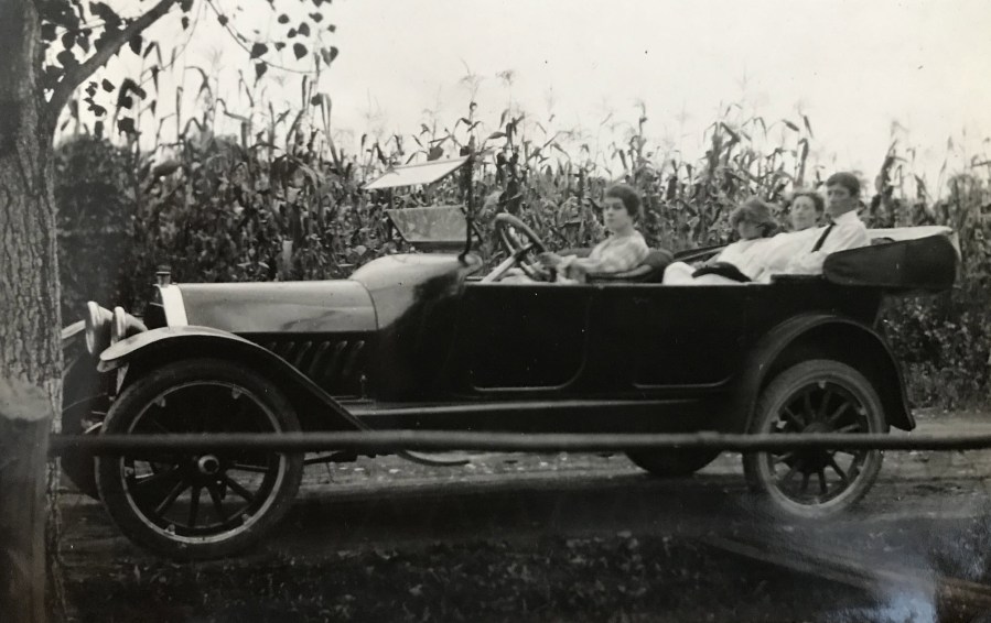 early 1920s touring car