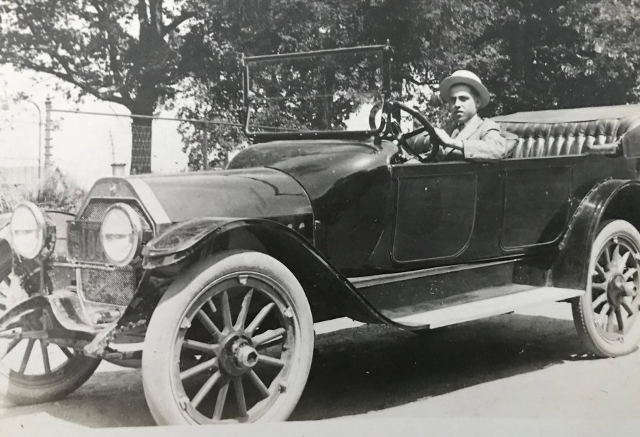 early 1920s touring car