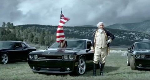 An American Revolution Dodge ad