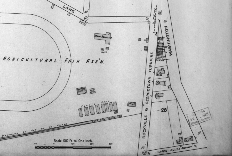 1915 Sanborn Map Rockville