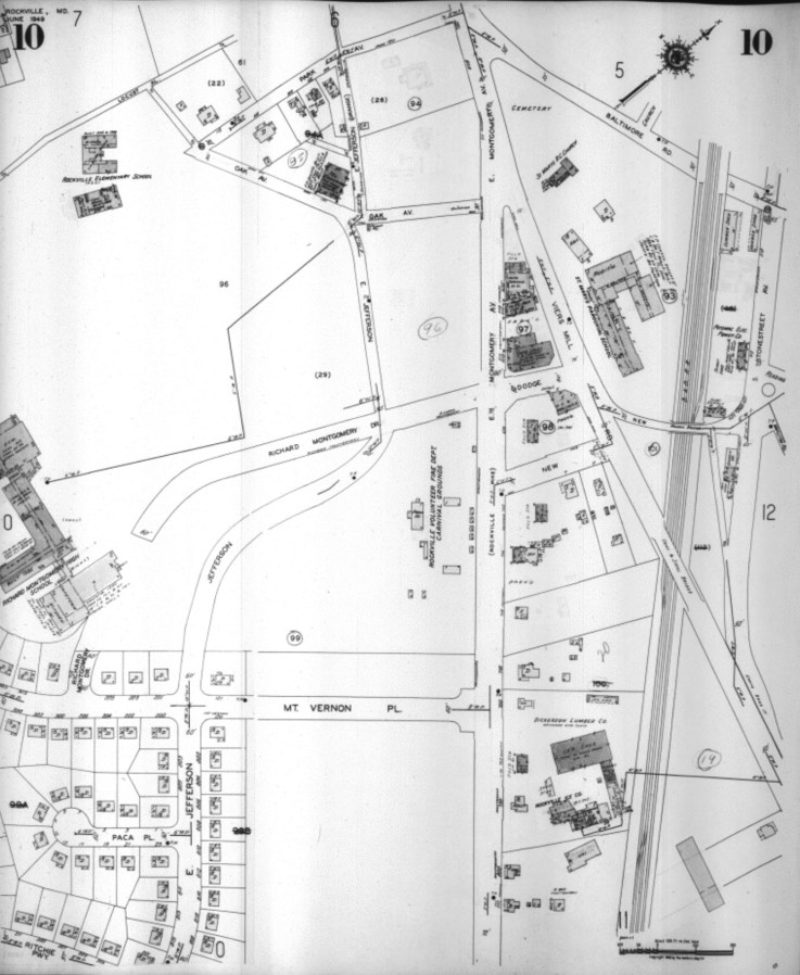 June 1949 Rockville Sanborn Map