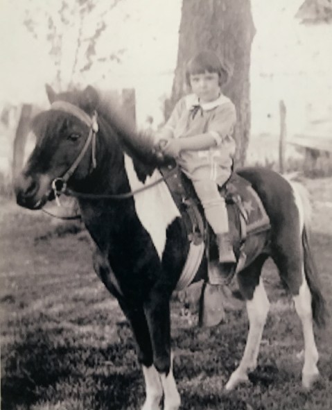 girl on pony