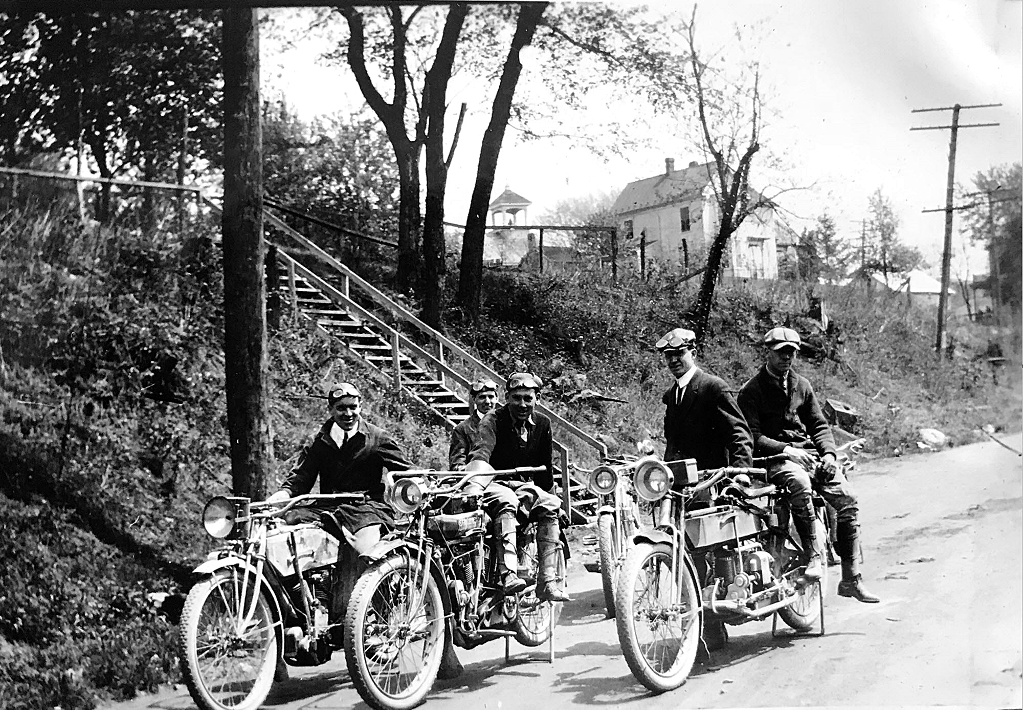 Motorcyclists on Rt 118 in Darnestown